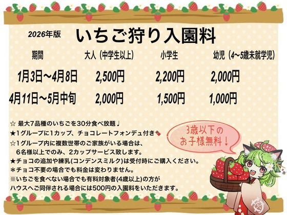 岩槻いちごファームNakaiwa いちご狩り