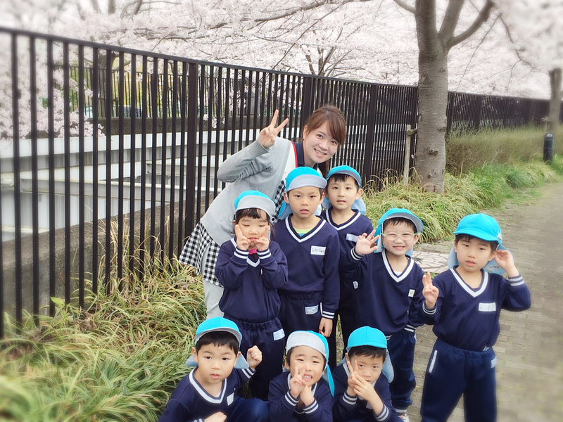 お花見 ぱんだ組(5歳児クラス)画像