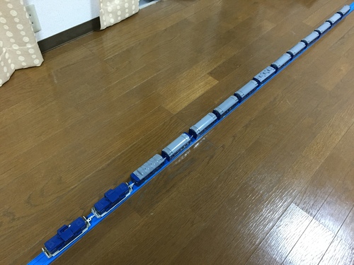 プラレール 寝台特急北斗星をフル編成にしてみた