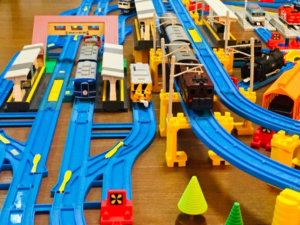 プラレール】短絡線のあるレイアウトを作ってみた