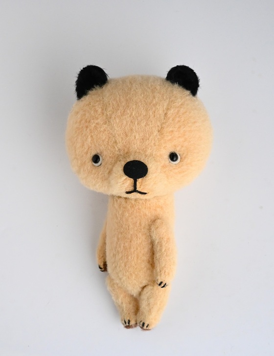 ぬいぐるみ テディベア 坂田氏 坂田裕行さんのテディベア作品 ＊ ” GACHA GACHA ” ＊「ひろくん