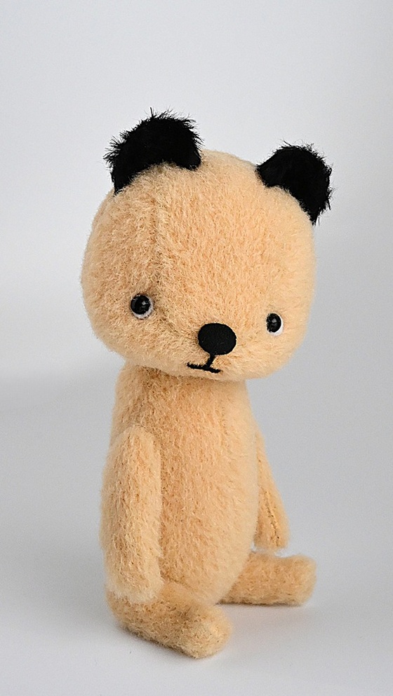 ぬいぐるみ テディベア 坂田氏 坂田裕行さんのテディベア作品 ＊ ” GACHA GACHA ” ＊「ひろくん