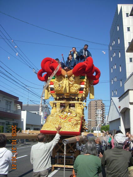 愛媛県伊予三島 東町太鼓台の紹介 平成２１年写真集