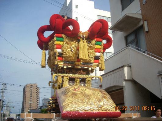 愛媛県伊予三島 東町太鼓台の紹介 平成２３年写真集