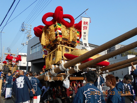 愛媛県伊予三島 東町太鼓台の紹介 平成２７年写真集