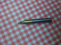 キーマシーン用エンドミルHSS 　4枚刄２．０ｍｍ  ６ｍｍ軸　　