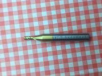 キーマシン用エンドミル材質 HSS 4枚刄２.5ｍｍ ６ｍ ｍ軸