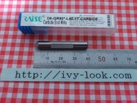  90° １枚刃  超硬カーバイトカッター 軸固定用溝付 1枚刃 6mm軸 