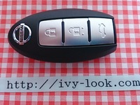 品番285E3-1ME0D ニッサン トランク3ボタンインテリキー  適合★フーガY51 2009/11～ ★フーガハイブリッドY51HV  2010/11～ ★シルフィB17 2012/12～ ★シーマHGY51 2012/05～★ラティオN17T 2012/10～2013/04         
