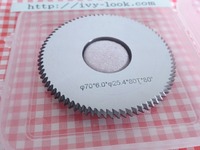 ヤナイキーマシン 用 超硬 コードキーマシンカッター 材質カーバイド 外径70mm,軸径25.4mm