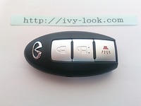 品番　285E3-1BA7A　インフィニティ　FX35　2009～/ FX50　2009～/QX50　2014～/EX35　2008～　/EX37　2013～　スロット溝付 インテリジェントキー  パニック3ボタン 