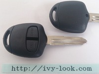 三菱 2ボタン M373 ,MIT11 キーレスブランクキー　ボタン付 １本(軽自動車適合)