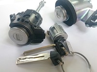 トヨタ 薄型2トラック  クラウン純正キーシリンダーセット 