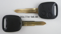 ダイハツ、トヨタ楕円2ボタン キーレス ブランクキーTOY41、M358 2本セット
