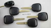 トヨタ サイド2ボタン　M382,TOY43 キーレス用 キーカバー ブランクキー 5本セット