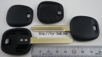TOY47 トヨタアベンシス　イモビチップ用ブランクキー 2本セット　材質：ニッケルシルバー