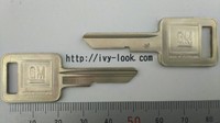 GM6カット 純正ブランクキー J刻印 2本セット