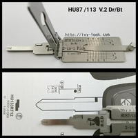 スズキＭ４２１  ドア 2～9ピン対応    HU87  V.2  2IN1　LISHI