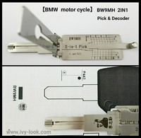 【ＢＭＷ  バイク 】 BW9MH  2in1  ピック&デコーダ  (ピック開錠&段差読取り) LISIH 製