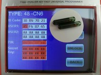 CN6　ID48コピーチップ 　 CN900mini、ND900mini 用 グラスチップ　2個セット