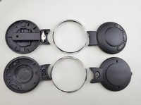 BMW MINI スマートキーハウジング　3ボタン横並び 　HU92 メカニカルキー付き　2個セット(ロゴスペース無し)