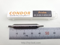 CONDOR キーマシンガイド  1.5⇔2.5mm  6mm軸 長さ45mm【汎用で使用出来ます。】 