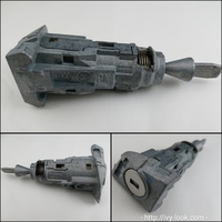【中古鍵 無し】フォルクスワーゲン ポロ  純正 HUF製 HU162T(8) サイドピン無し ドアシリンダー  