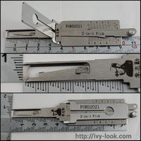 【フォード】  FORD2021 2IN1 LISHI ピック＆デコーダ
