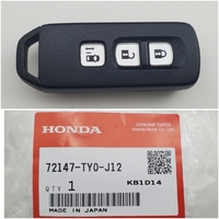 ホンダN-BOX  JF1/2型（2011年 - 2017年）3ボタン　裏面黒色　スマートキー純正番号72147-TY0-J12