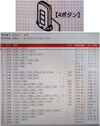 三菱 デリカ D5 ツイストノブ  4ボタン  品番品番8637A442  型式CV1W/CV2W/CV4W/CV5W 年式2006/12～