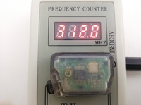 【中古品 】トヨタ品番89071-12021 　サイド1ボタン トランスミッタ　  312mhz