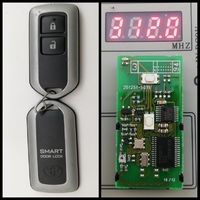 【中古品 トヨタ純正】基盤番号 251251-5071 2ボタン スマートドアロック 312Mhz   汚れ有り
