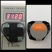 【中古品 】トヨタ 純正 　2ボタンしずく型トランスミッタ 312Mhz   表黒ラバー 裏面電池蓋灰色 オレンジシール  LEDランプ無し