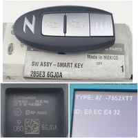2018/12～ ID47 フェアレディZ   Z34   横スロット溝付 2ボタン 純正品番285E3-6GJ0A