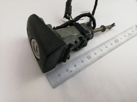 【中古品 純正鍵無し】ベンツ SLK W208 HU64 左ドアキーシリンダー 