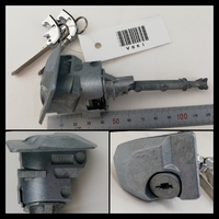 (シャッター無し/横向き)ホンダ  シビック純正　右ドアキーシリンダー　※ダブルテンションが使用出来ません※(MTー9/MTー10より細いタイプ)