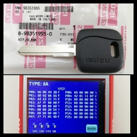 イスズ 純正 ID8A   M431 グレーヘッド イモビライザーブランクキー 部品番号 8-98351995-0  1本