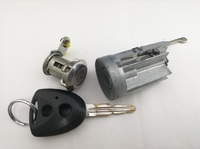 【中古品】 M357 DH4R  ダイハツ ムーヴ純正 イグニッション/ドア右(キーウェイ出て狭いタイプ)イグニションキーシリンダーセット 【キーレス基盤無し】 