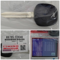 ヒノ H刻  8A P4：14  M382 マスターキー  品番89785-E0040