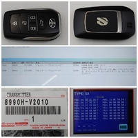 品番8990H-V2010　 互換品番V2011  アルファード バックドア5ボタン 8A / P04 BA