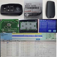 基盤番号0120 品番89904-52750  シエンタ 両側スライド5ボタン 8A-A9