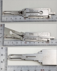 ホンダ MT-7 内溝用 HON66 LISIH製  2IN1 デコーダピック(付属のブランクキーは別売り)
