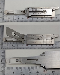 ホンダ MT-7 内溝用 新型HON66 V.2 LISIH製  2IN1 デコーダピック(V2は先端のガイドか無くなりました)