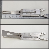 カワサキ  2021内溝  2IN1 デコーダーピック LISHI製