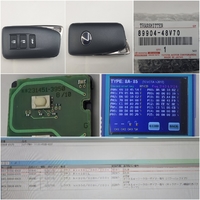 品番89904-48V70　レクサス RX450/450hL RX/NX300/300H/200t 年式2020.07-パワーバックドア3ボタン P4-A9グレーカバー