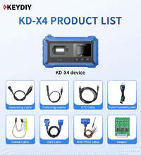 【日本語】KD-X4 イモビライザー登録/コピー、スマートキー初期化(スマホと連動させて使用します)作業によってトークン必要になります★トヨタスマートキー中古登録4A/BA/AA検証中