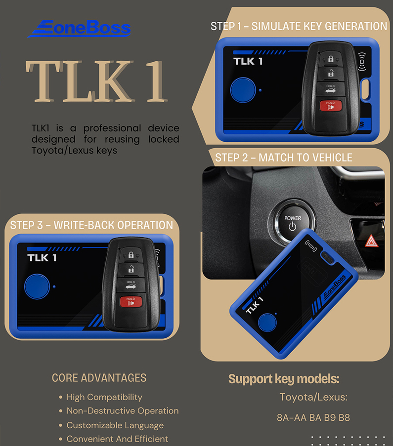 ➀登録機 イモビライザー、スマートキー、キーレス - ivylook 鍵屋さん