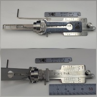 【ワーゲン/アウディ】HU162T(10)　V.4  ドアハンドル逃げ加工　  右側溝   LISHI製　2in1 ピック＆デコーダ【 新型、旧型車　兼用テンション交換式】