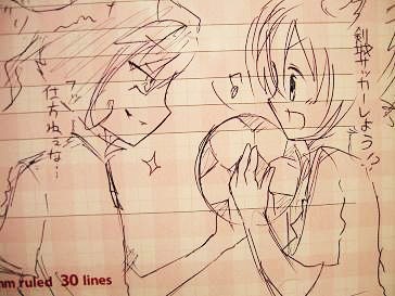 アニメは俺の嫁 イナズマ イナgo モノクロイラスト