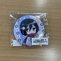 缶バッジ　ミカサ